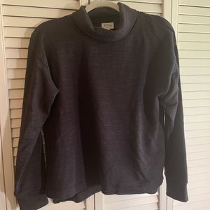 J. Crew (retail) Vintage Cotton Terry Turtleneck